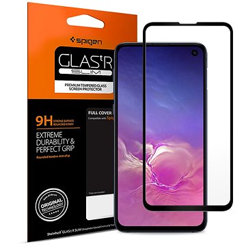 Obrázok Spigen Glass FC HD black Samsung Galaxy S10e (609GL26003)