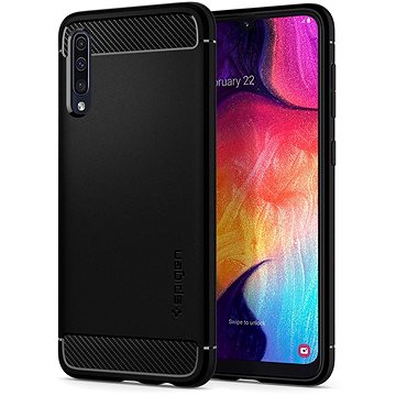 Obrázok Spigen Rugged Armor Black Samsung Galaxy A50 (611CS26199)