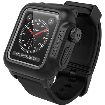 Obrázok Catalyst Waterproof Case Black Apple Watch 3/2 42mm (CAT42WAT3BLK)