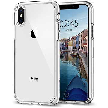 Obrázok Spigen Ultra Hybrid Crystal Clear iPhone XS/X (063CS25115)