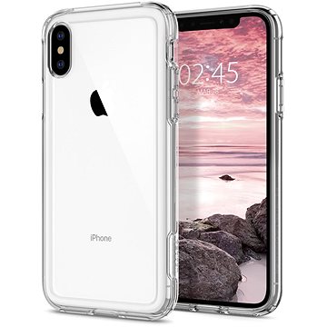 Obrázok Spigen Crystal Hybrid Clear iPhone XS/X (063CS25140)