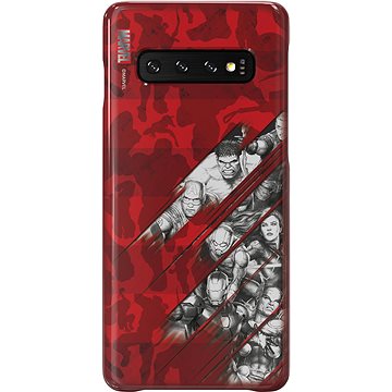 Obrázok Samsung Avengers Comics pro Galaxy S10 (GP-G973HIFGKWI) červený