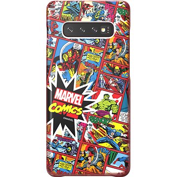 Obrázok Samsung Marvel Comics pro Galaxy S10+ (GP-G975HIFGHWH) červený