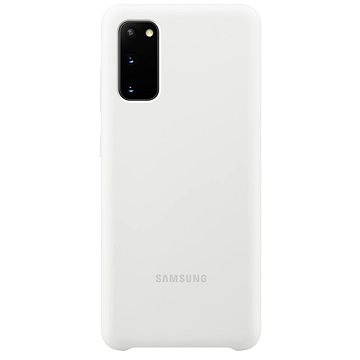 Obrázok Samsung Silikónový zadný kryt pre Galaxy S20 biely (EF-PG980TWEGEU)