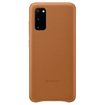 Obrázok Samsung Leather Cover pro Galaxy S20 (EF-VG980LAEGEU) hnedý