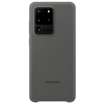 Obrázok Samsung Silikónový zadný kryt pre Galaxy S20 Ultra sivý (EF-PG988TJEGEU)