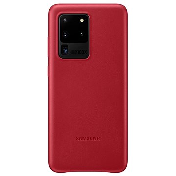 Obrázok Samsung Leather Cover pro Galaxy S20 Ultra (EF-VG988LREGEU) červený