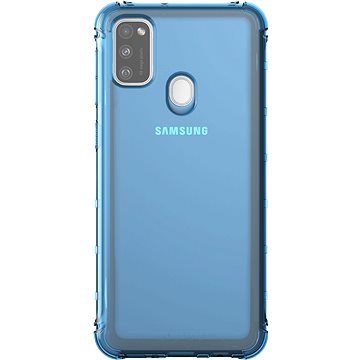 Obrázok Samsung Galaxy M21 Poloprůhledný zadní kryt modrý (GP-FPM215KDALW)