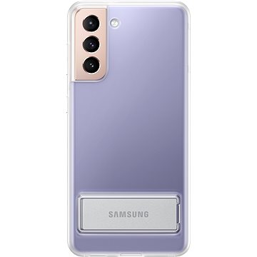 Obrázok Samsung Clear Standing na Galaxy S21 (EF-JG991CTEGWW) priehľadný