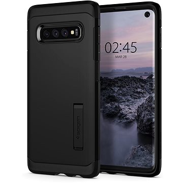 Obrázok Spigen Tough Armor Black Samsung Galaxy S10 (605CS25805)