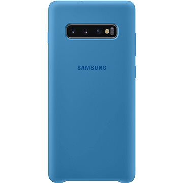 Obrázok Samsung Galaxy S10+ Silicone Cover modrý (EF-PG975TLEGWW)