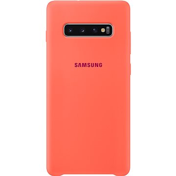 Obrázok Samsung Galaxy S10+ Silicone Cover neonově růžový (EF-PG975THEGWW)