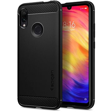 Obrázok Spigen Rugged Armor Black Xiaomi Redmi Note 7/7 Pro (S34CS26086)