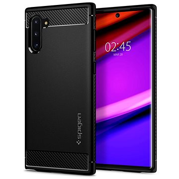 Obrázok Spigen Rugged Armor Black Samsung Galaxy Note 10 (628CS27374)