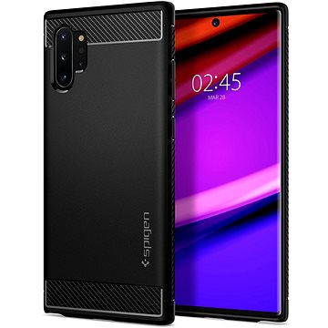 Obrázok Spigen Rugged Armor Black Samsung Galaxy Note 10+ (627CS27331)