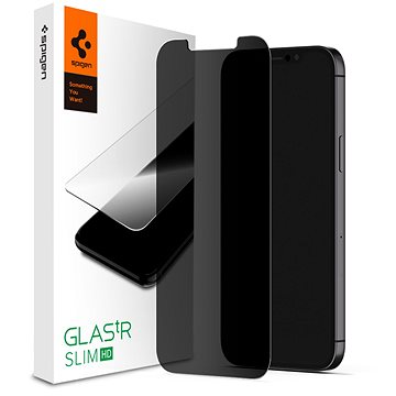 Obrázok Spigen Glas tR Privacy HD 1 Pack iPhone 12/iPhone 12 Pro (AGL01513)