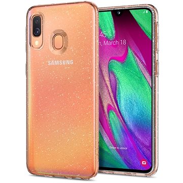 Obrázok Spigen Liquid Crystal Glitter Clear Samsung Galaxy A40 (618CS26442)