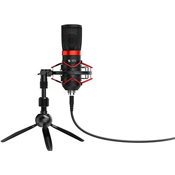 Obrázok SPC Gear mikrofon SM950T Streaming microphone / USB / tripod / mute tlačítko / pop fitr SPG052