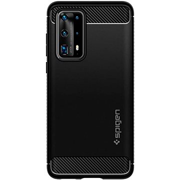 Obrázok Spigen Rugged Armor Black Huawei P40 Pro (ACS00968)