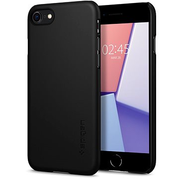 Obrázok Spigen Thin Fit Black iPhone SE 2020/8/7 (ACS00940)