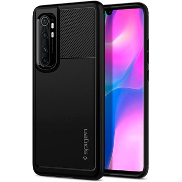 Obrázok Spigen Rugged Armor Black Xiaomi Mi Note 10 Lite (ACS01306)