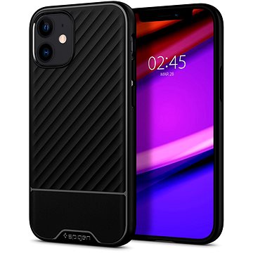 Obrázok Spigen Core Armor silikónový kryt na iPhone 12 mini, čierny