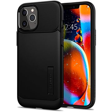 Obrázok Spigen Slim Armor Black iPhone 12 Pro Max (ACS01479)