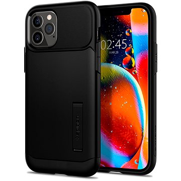 Obrázok Spigen Slim Armor Black iPhone 12/iPhone 12 Pro (ACS01523)