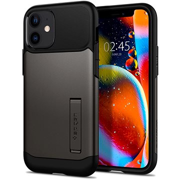 Obrázok Spigen Slim Armor Gunmetal iPhone 12 mini (ACS01546)