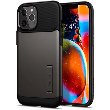 Obrázok Spigen Slim Armor Gunmetal iPhone 12 Pro Max (ACS01480)