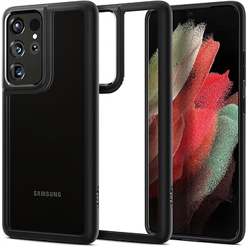 Obrázok Spigen Ultra Hybrid na Samsung Galaxy S21 Ultra 5G (ACS02352) čierny