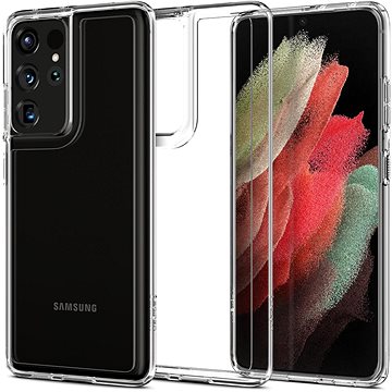 Obrázok Spigen Ultra Hybrid na Samsung Galaxy S21 Ultra 5G (ACS02351) priehľadný