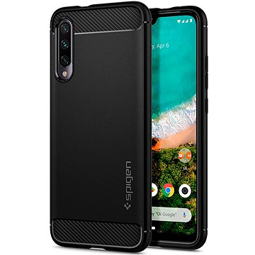 Obrázok Spigen Rugged Armor Black Xiaomi Mi A3 (S51CS26397)