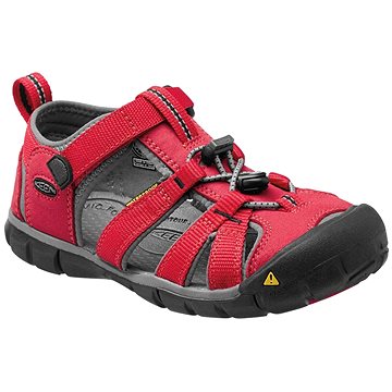 Obrázok Keen 1014470 Detské sandále SEACAMP II C, racing red/gargoyle-červená červená 34