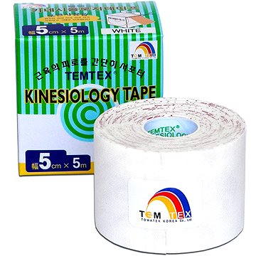 Obrázok Temtex tape Tourmaline biela 5 cm (8809095691085)