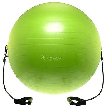 Obrázok Gymnastický míč s expanderem LIFEFIT GYMBALL EXPAND 55 cm