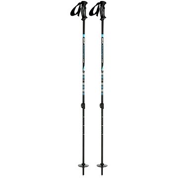 Obrázok Sjezdové skládací hole SULOV TELESCOPIC SENIOR, vel. 90-145cm, modré