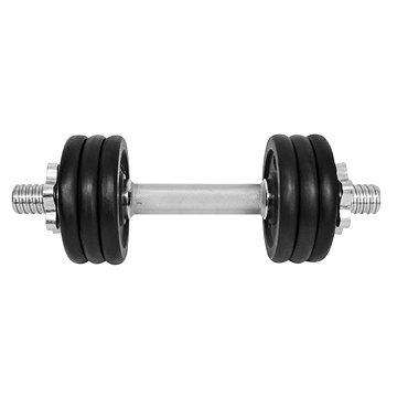 Obrázok Činka nakládací LIFEFIT jednoruční 8 kg, 30mm tyč/6x kotouč