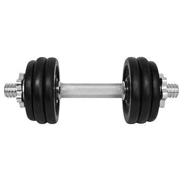 Obrázok Činka nakládací LIFEFIT jednoruční 10 kg, 30mm tyč/6x kotouč