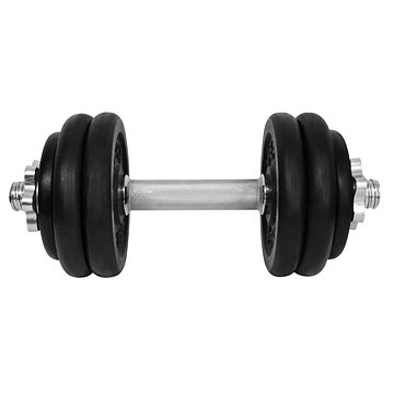 Obrázok Činka nakládací LIFEFIT jednoruční 14 kg, 30mm tyč/6x kotouč