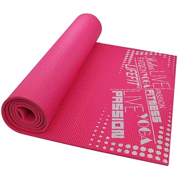 Obrázok Gymnastická podložka LIFEFIT SLIMFIT, 173x61x0,4cm, světle růžová