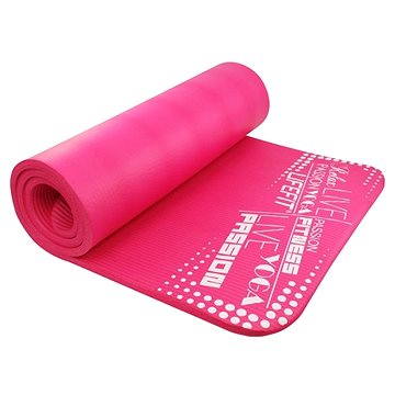 Obrázok Podložka LIFEFIT YOGA MAT EXKLUZIV , 100x60x1cm, světle růžová