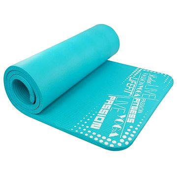 Obrázok Podložka LIFEFIT YOGA MAT EXKLUZIV , 100x60x1cm, světle tyrkysová