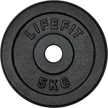 Obrázok Kotúč LIFEFIT 5kg, kovový, pre 30mm tyč