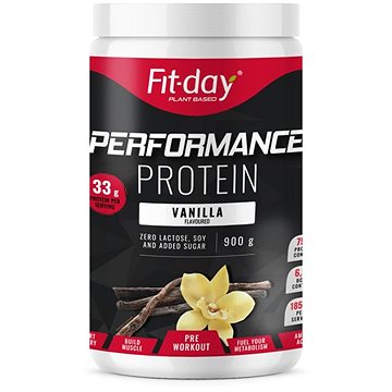 Obrázok Fit-day protein performance vanilla 900 g (92234)