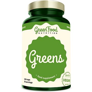 Obrázok GreenFood Nutrition Greens 120cps (8594193920297)