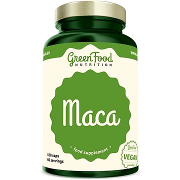 Obrázok GreenFood Nutrition Maca 120cps (8594193920334)