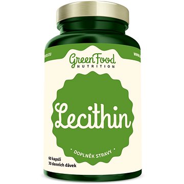 Obrázok GreenFood Nutrition Lecitin 60cps (8594193920549)