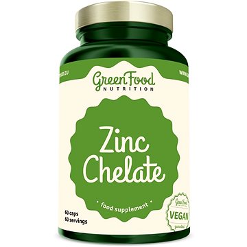 Obrázok GreenFood Nutrition Zinek Chelát 60cps (8594193920426)