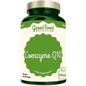 Obrázok GreenFood Nutrition Coenzym Q10 60cps (8594193921027)